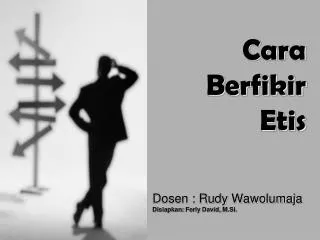 cara berfikir etis