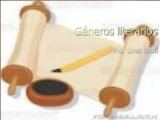 g neros literarios