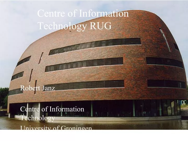 centre of information technology rug