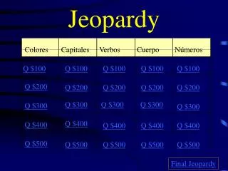 Jeopardy