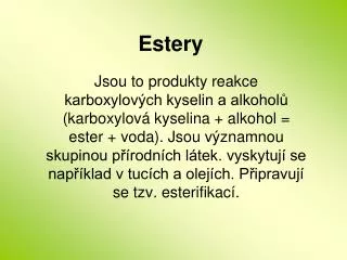 estery