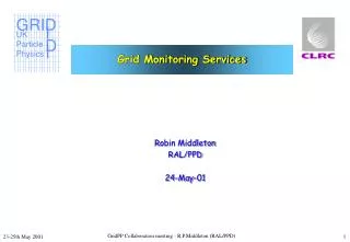 Grid Monitoring Services