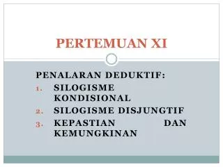 pertemuan xi