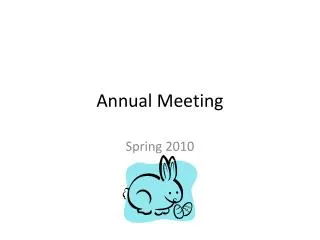 annual meeting