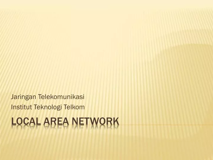 jaringan telekomunikasi institut teknologi telkom