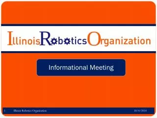 Informational Meeting