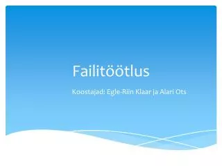 failit tlus