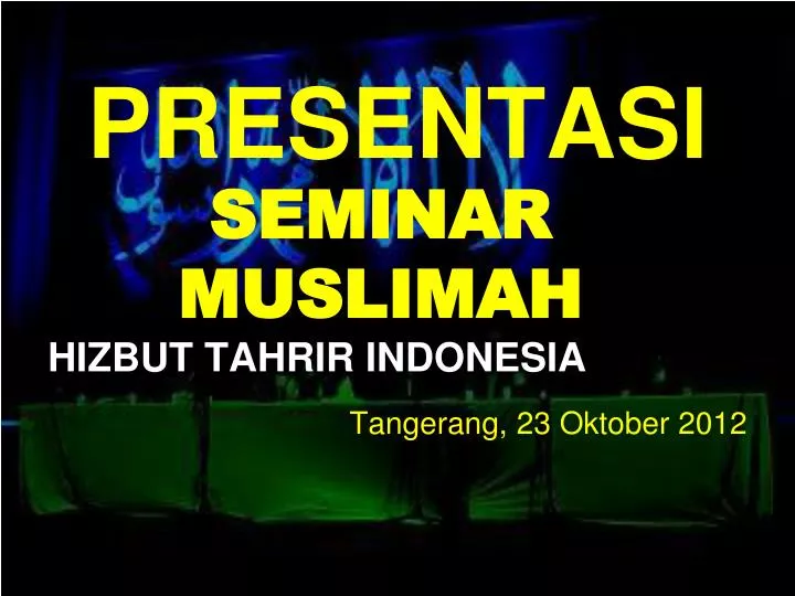 seminar muslimah