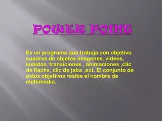 power point