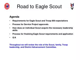 Road to Eagle Scout