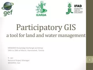 Participatory GIS a tool for land and water management