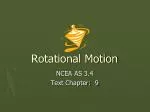 Understanding Rotational Motion: Translation, Rotation, and Angular Velocity - slide 1
