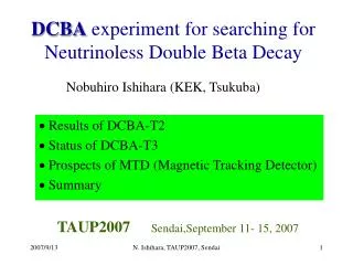 DCBA experiment for searching for Neutrinoless Double Beta Decay