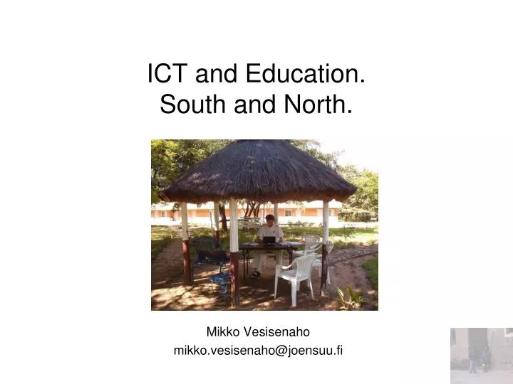 ict and education south and north