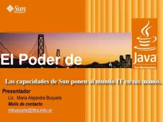el poder de