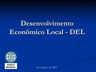 desenvolvimento econ mico local del