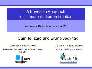 A Bayesian Approach for Transformation Estimation