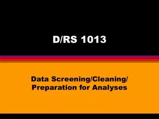 D/RS 1013