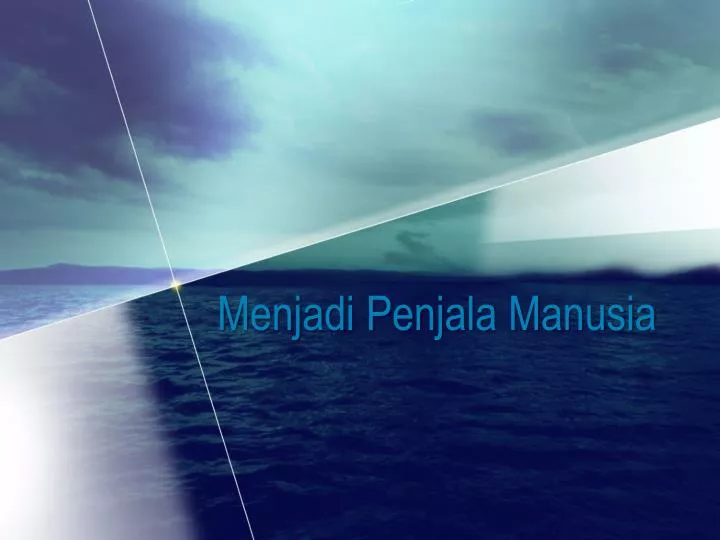 menjadi penjala manusia