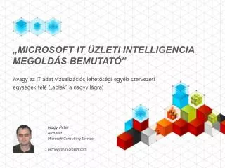 microsoft it zleti intelligencia megold s bemutat