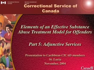 Correctional Service of Canada