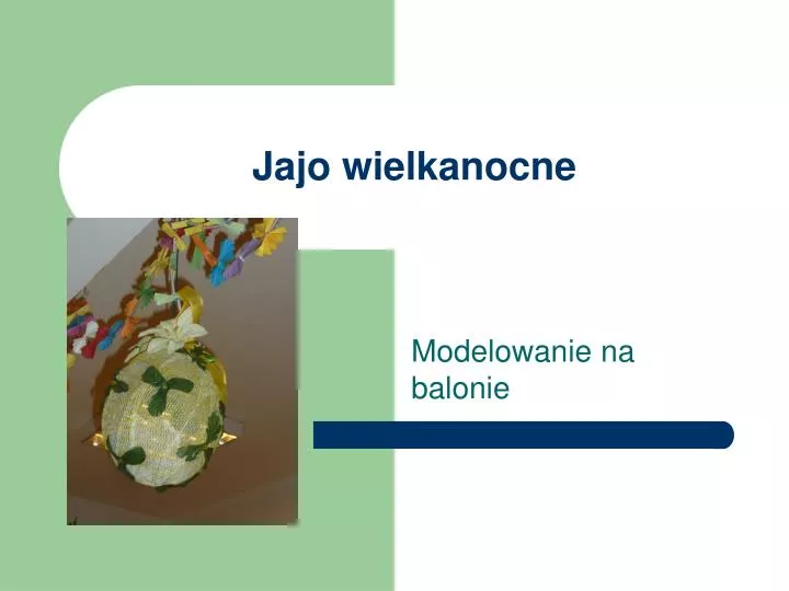 jajo wielkanocne