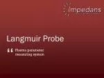 Langmuir Probe - slide 1