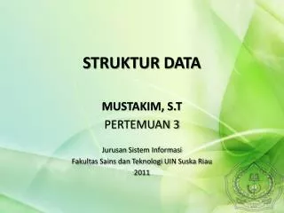 struktur data