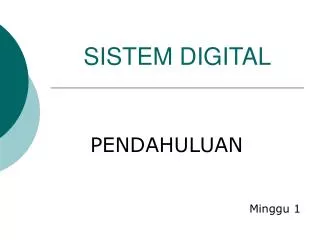 sistem digital
