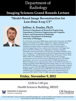 Department of Radiology Imaging Sciences Grand Rounds Lecture