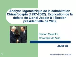 damon mayaffre universit de nice