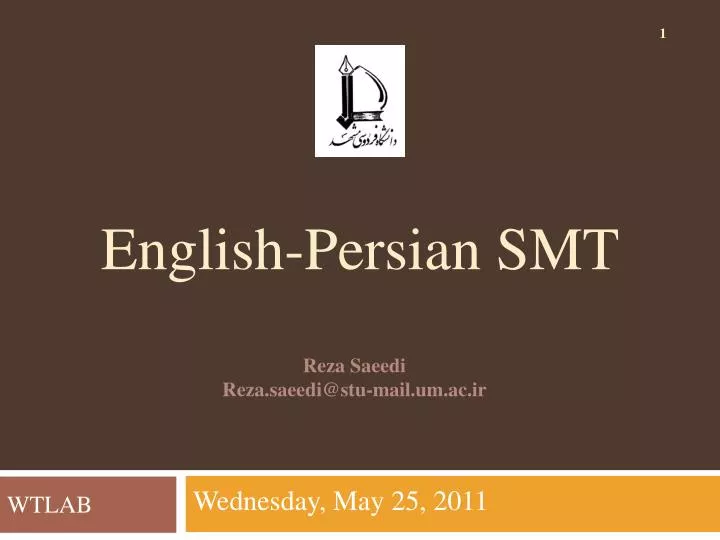 english persian smt