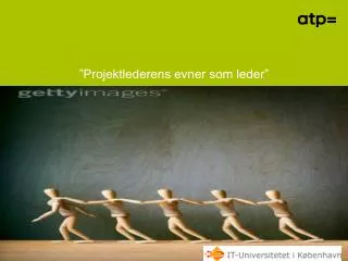 projektlederens evner som leder