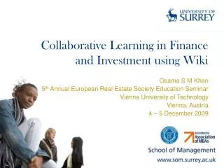 Collaborative Learning in Finance and Investment using Wiki