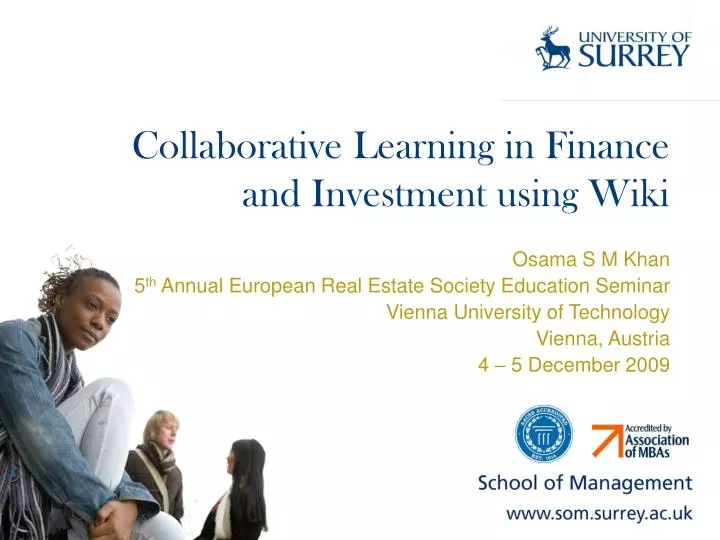 collaborative learning in finance and investment using wiki