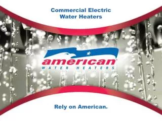 Commercial Electric Water Heaters