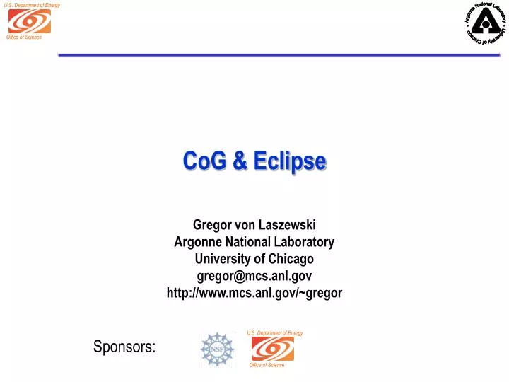 cog eclipse