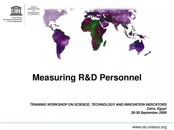 measuring r d personnel