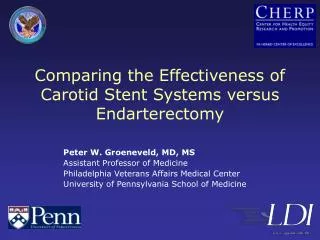 Comparing the Effectiveness of Carotid Stent Systems versus Endarterectomy