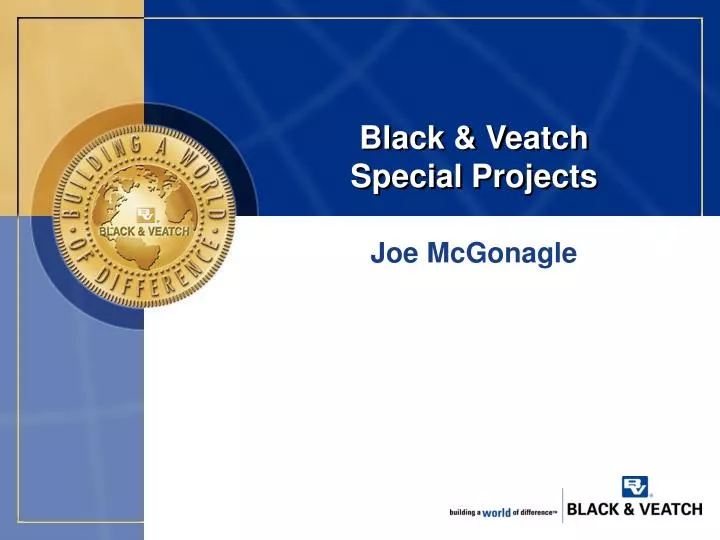black veatch special projects