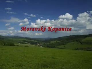 moravsk kopanice