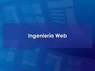 ingenier a web