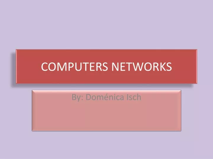 computers networks