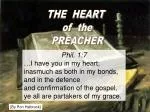 Heart of the Preacher: Paul's Unselfish Commitment to the Gospel - slide 1