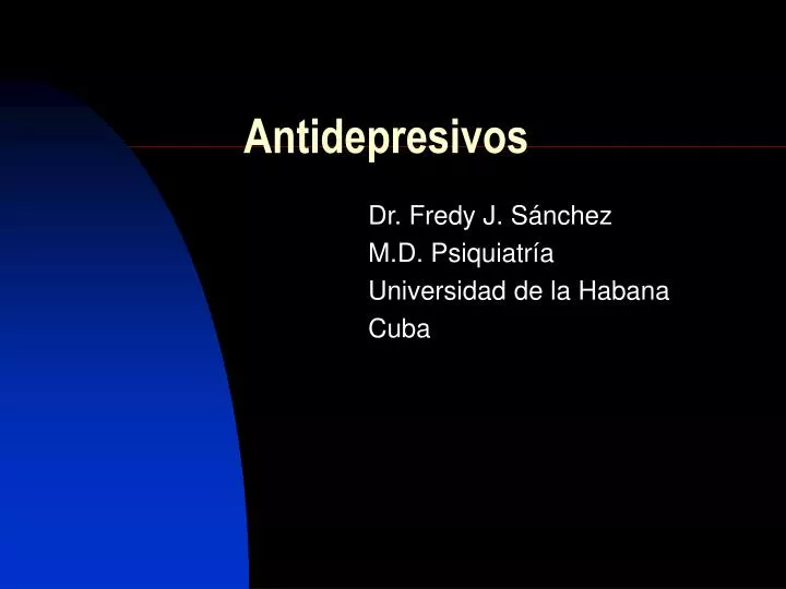 antidepresivos