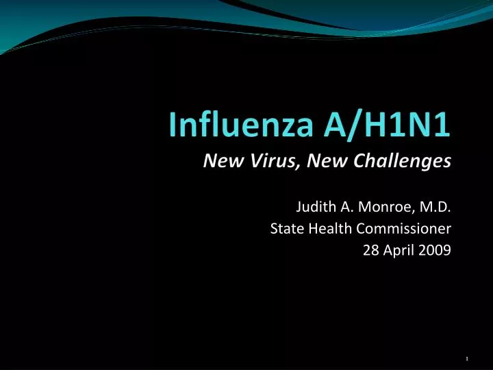 influenza a h1n1 new virus new challenges