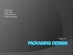 Packaging Design - slide 1
