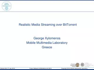 Realistic Media Streaming over BitTorrent