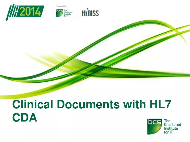 clinical documents with hl7 cda