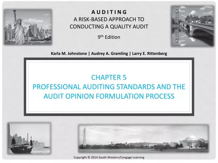 chapter 5 professional auditing standards and the audit opinion formulation process